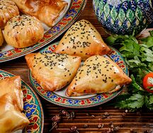 Самса с бараниной