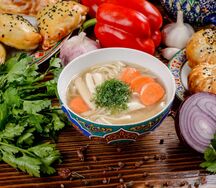 Суп-лапша с курицей