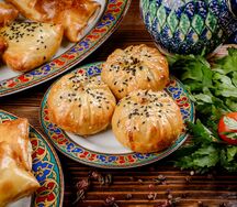 Самса с курицей