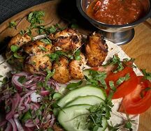 Шашлык из куриной грудки