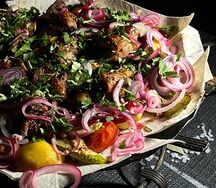 Садж из курицы