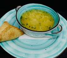 Лапша домашняя с треугольником