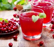 Морс клюквенный 