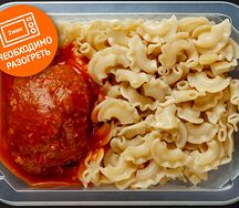 Тефтели по-молдавски из говядины и курицы с макаронами