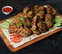 Шашлык из cвинoй шеи