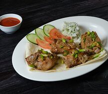 Шашлык со cвинoй шейкой