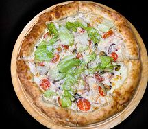 Пицца с морепродуктами