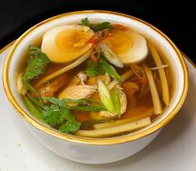 Рамен с курицей