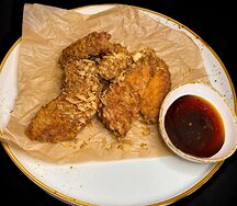 Куриные крылья с соусом терияки