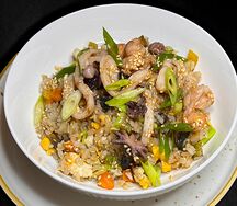 Рис с морепродуктами