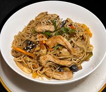 Вок со свининой