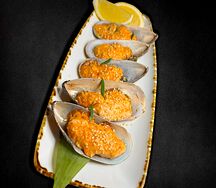 Мидии запеченные