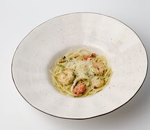 Спагетти с морепродуктами