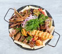 Мясное ассорти гриль Садж