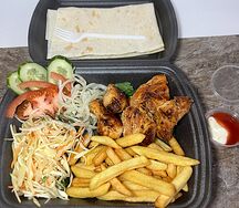 Комбо с куриным шашлыком и картошкой фри