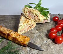 Шаурма с шашлыком из свинины