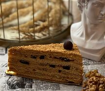 Медовик карамельный