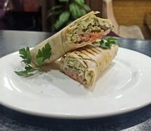 С говяжьим шашлыком