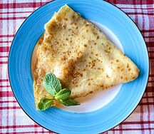 Блинчик с маслом