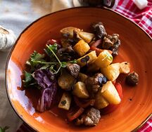 Жареха из свинины по-калининградски