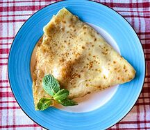 Блинчик со сметаной