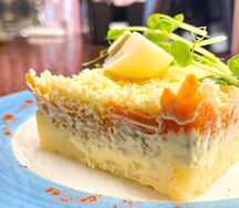 Мимоза с горбушей