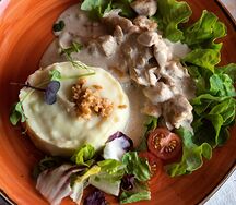 Курица в сливочном соусе