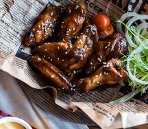 Острые куриные крылья