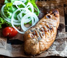 Куриная грудка гриль по-свердловски