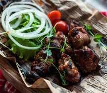 Шашлык из индейки По талонам