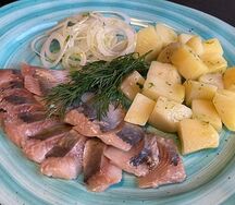 Сельдь с картошкой Союз нерушимый