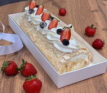 Меренговый рулет 