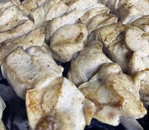 Шашлык из куриной грудки