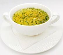 Лапша домашняя с курицей