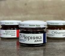Джем низкокалорийный без сахара из черники