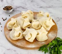 Манты с тыквой и картофелем