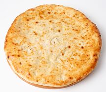 Пирог с ветчиной, сыром и грибами