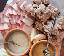 Сало нарезка
