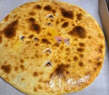 Пирог с осетинским сыром и мангольдом