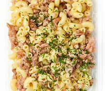 Макароны по-флотски с индейкой