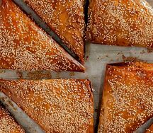 Самса с курицей, сыром и грибами 
