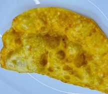 Чебурек с зеленью