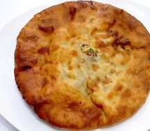 Пирог с картошкой и с сыром