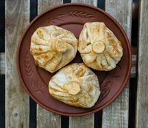 Хинкали с сыром жареные 