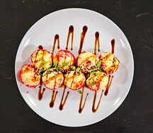 Ролл Майами запеченный