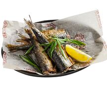 Сардины черноморские жареные