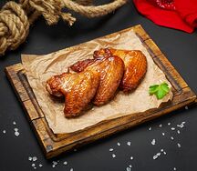 Куриные крылья в медовом маринаде