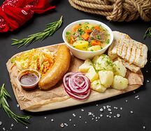 Ланч Колбаски BBQ куриные