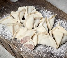 Пельмени с кониной