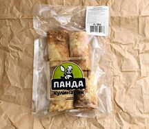 Блины десертные с рикоттой, клубникой и кедровым орехом